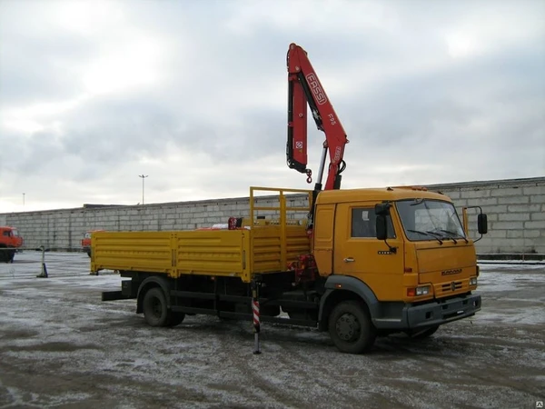 Фото БОРТОВОЙ КАМАЗ 4308-28 с КМУ FASSI F95A.0.22
в