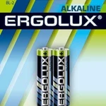 фото Элемент питания алкалиновый LR03 BL-2 1.5В Alkaline (блист.2шт) Ergolux 11743