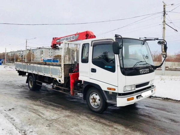 Фото Самопогрузчик Манипулятор Кран Грузоперевозки