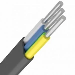 Фото Кабель алюминиевый силовой плоский одножильный АВВГ-П-0.66 (ож) ГОСТ 16442-80