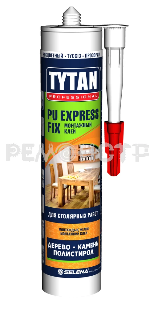 Фото Монтажный клей полиуретановый PU Express Fix TYTAN Professional 290мл