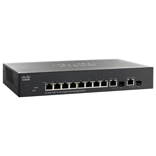 Фото Коммутатор Cisco SG300-10PP