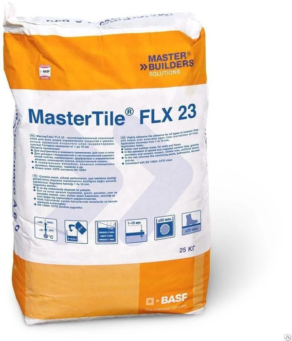 Фото Клей для укладки керамической плитки MasterTile FLX 23