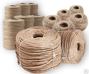 Фото Шпагат джутовый (пряжа) 16,0 lbs/2ply