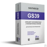 фото Seneco GS 39 Клей для газосиликатных и пенобетонных блоков (25кг)