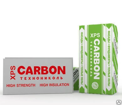 Фото Пенополистирол XPS CARBON ECO (8 плит) 1180х580х50 (0,274 м3) УТ000001907