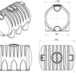 Фото №2 Емкость HR 2000л