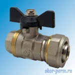 фото Кран для металлопластиковых труб 20 х1/2&quot; AQUALINK Ц-ВР