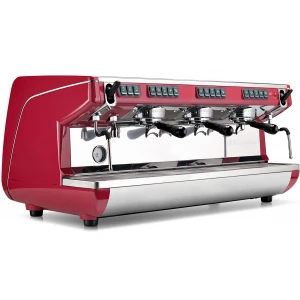 Фото Кофемашина рожковая автоматическая Nuova Simonelli Appia LIFE 3gr V 220V red+high groups+economizer