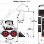 фото Аренда мини-погрузчика Bobcat S175, Москва