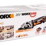 Фото №7 Дисковая минипила аккумуляторная Worx SAW WX527