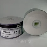 фото Диск DVD-R bulk 4.7 Gb 16х  Printable (уп.50 шт.) СМС /600/