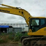 фото Аренда гусеничного экскаватора Komatsu PC210, Санкт-Петербург