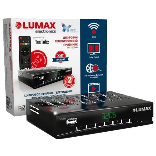 Фото TV-тюнер LUMAX DV-3206HD