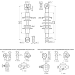 фото Полимерный линейный изолятор ЛК-120/10-И-3 ОП (ОС, ГО)