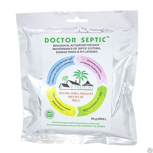 Фото Биоактиватор "Doctor Septic" 90 г.