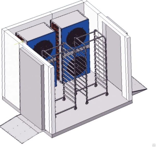 Фото Камера шоковой заморозки и охлаждения Intercold ШСМ 8100 А