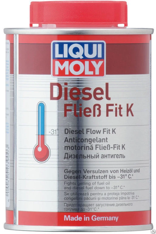 Фото Дизельный антигель-концентрат LiquiMoly Diesel Fliess-Fit (0,25 л.)