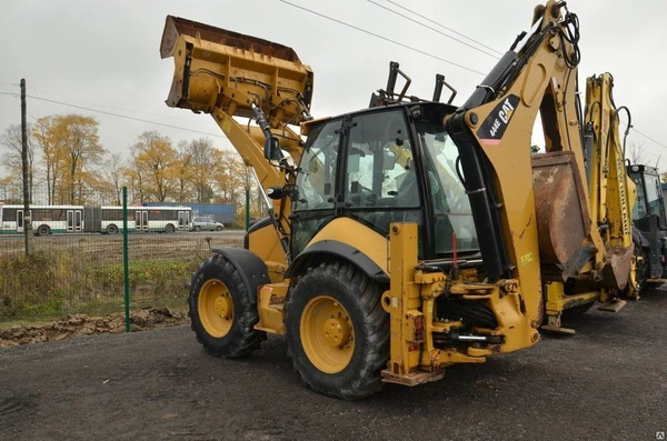 Фото Экскаватор-погрузчик CAT 444E 2008г.