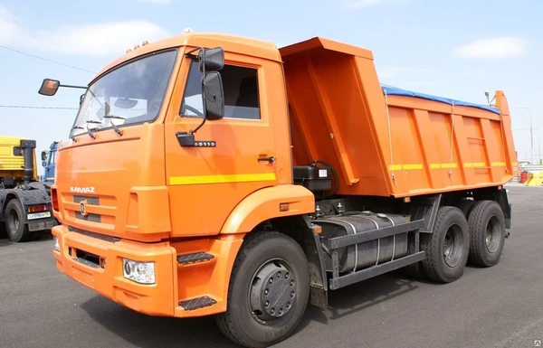 Фото Аренда самосвала KAMAZ-65115, 10 тн