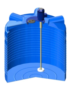 Фото Емкость ЭВЛ (V)1000 с турбинной мешалкой