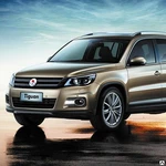 фото Дневные ходовые огни VW Tiguan 2011-