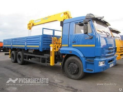 Фото Манипулятор КМУ КАМАЗ 65117-6010-78+SOOSAN SCS736LII ниж. упр.