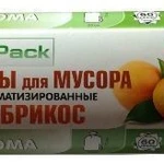 фото Пакеты для мусора 60л.,9 мкм,20 шт,ПНД, желтые,MIRPACK серии Aroma