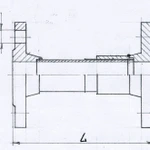 фото Изолирующее фланцевое соединение (присоединение фланцевое) ИСФ-125