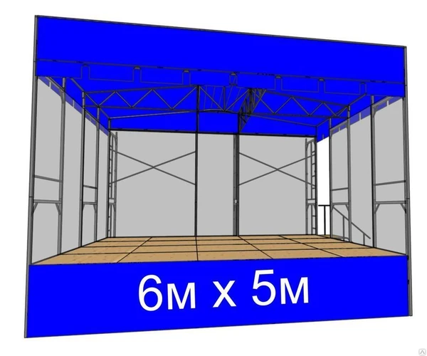 Фото Сцена разборная 6х6 м