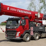 фото Автокран
100 тонн КС-85713
Галичанин на Volvo FM 380,10х4,Основная стрел