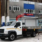 фото Бортовой автомобиль ГАЗ Next с КМУ Fassi 50