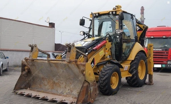 Фото Аренда экскаватора-погрузчика Caterpillar 434F, Краснодар