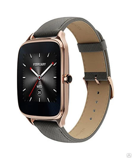 Фото Умные часы ASUS ZenWatch 2 WI501Q Gold leather Grey