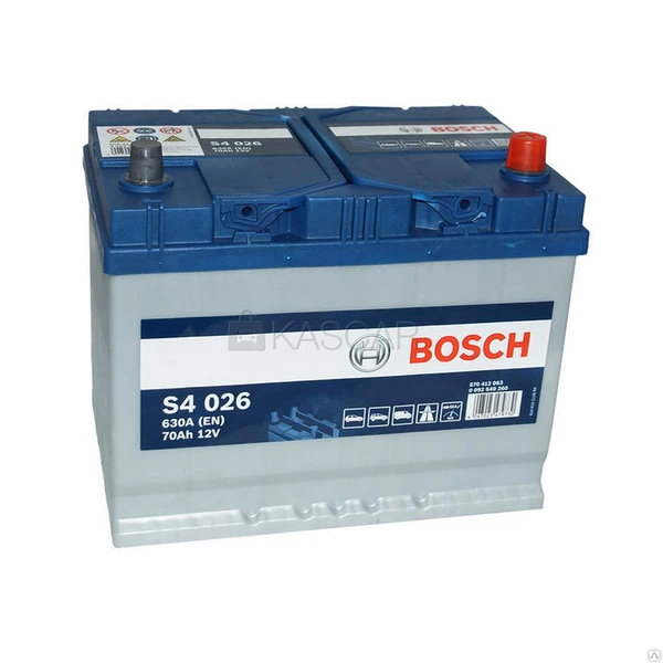 Фото Аккумулятор BOSCH S4 70Ah 570412063 Asia о.п