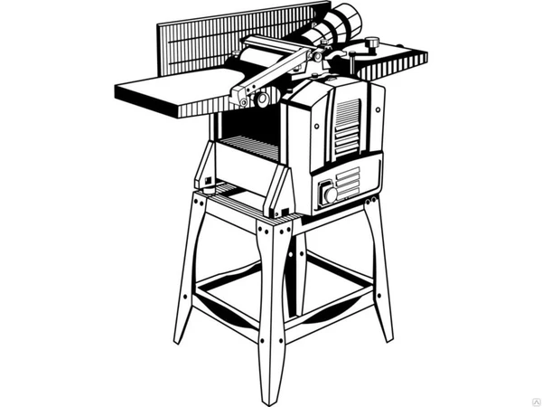 Фото Станок рейсмусно-фуговальный Зубр СРФ-254-1600С