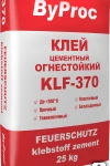 фото Клей цементный огнестойкий KLF-370 25 кг ByProc (Бипрок)