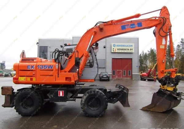 Фото Аренда колесного экскаватора FIAT-HITACHI EX135W, Сочи