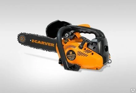 Фото Бензопила CARVER 225 (12", 3/8, 0,7 кВт / 1 л.с., 4,3кг)