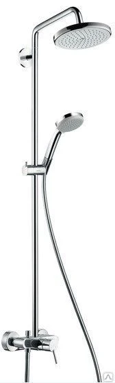 Фото Душевая система Hansgrohe Croma 220 Showerpipe 27222000 Hansgrohe