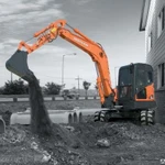 фото Гусеничный мини Экскаватор Doosan DX 80LC