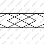 фото Ограждение газонное AB-5003