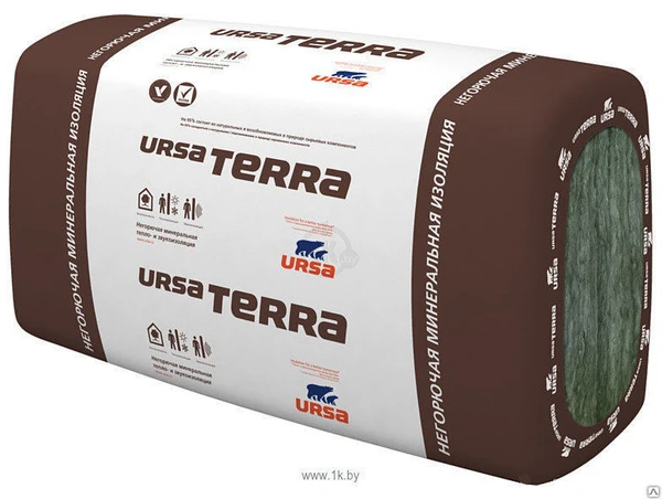 Фото Ursa Terra 9 м2 Утеплитель из минеральной ваты