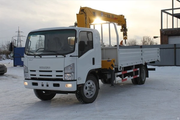 Фото Услуги манипулятора воровайки Isuzu 6т с КМУ 5т