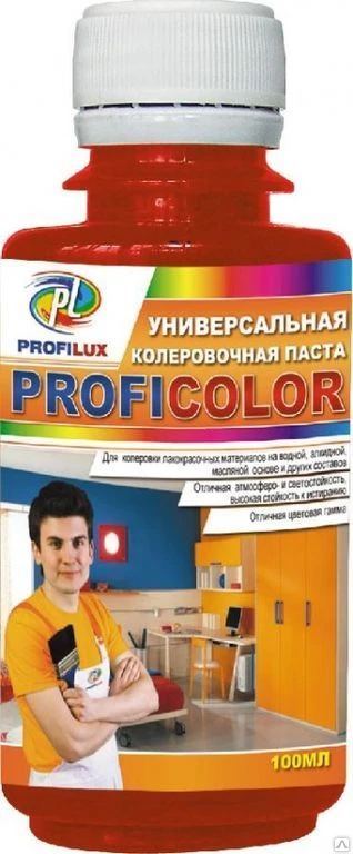 Фото Профилюкс Краситель PROFICOLOR универсальный № 1 /лимонный/ 100мл.