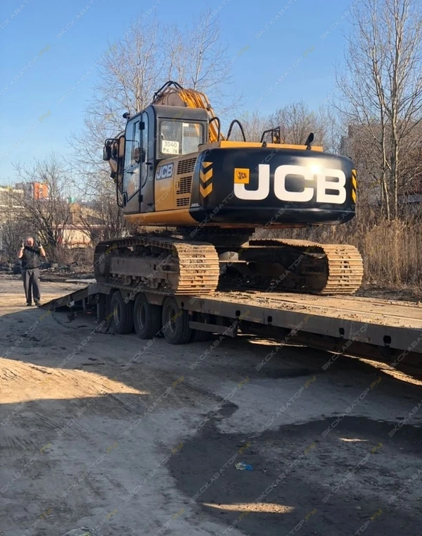 Фото Аренда гусеничного экскаватора JCB JS 205NLC, Санкт-Петербург