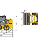 фото Мини погрузчик LIUGONG CLG375A