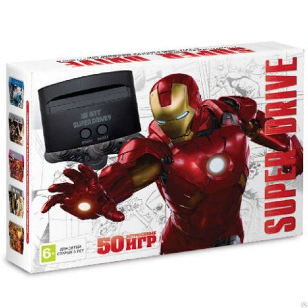 Фото Sega Super Drive Iron Man (50-in-1)