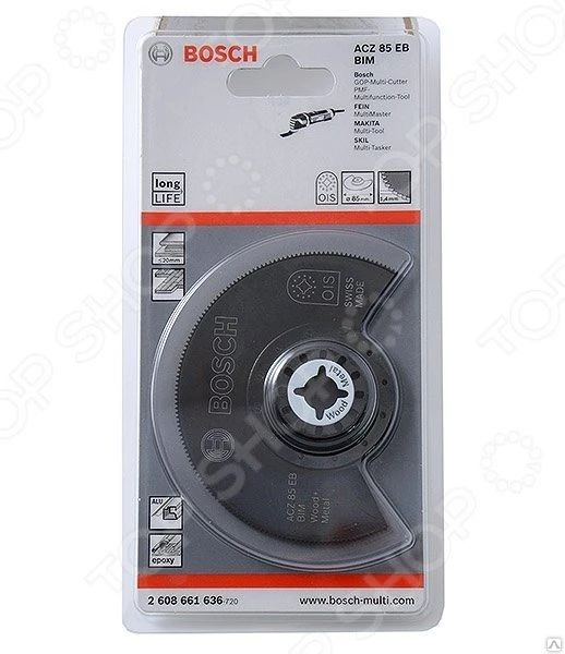 Фото Диск пильный сегментный Bosch BIM ACZ 85 EB GOP 10.8