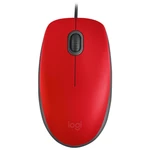 фото Мышь Logitech M110 Silent Red USB